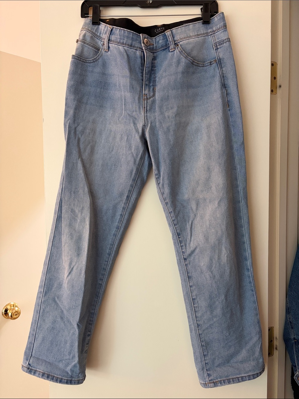 Kensie Light Blue Straight Leg Women’s Jeans